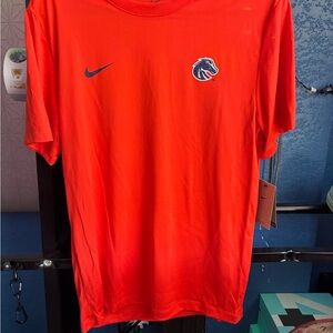 Nike Orange Boise State Broncos Short Sleeve Performance Tee